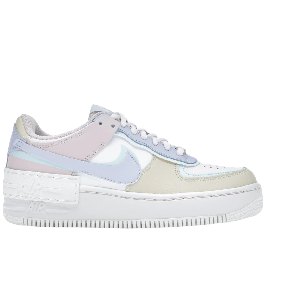 Nike Air Force 1 Low Shadow White Glacier Blue Ghost 