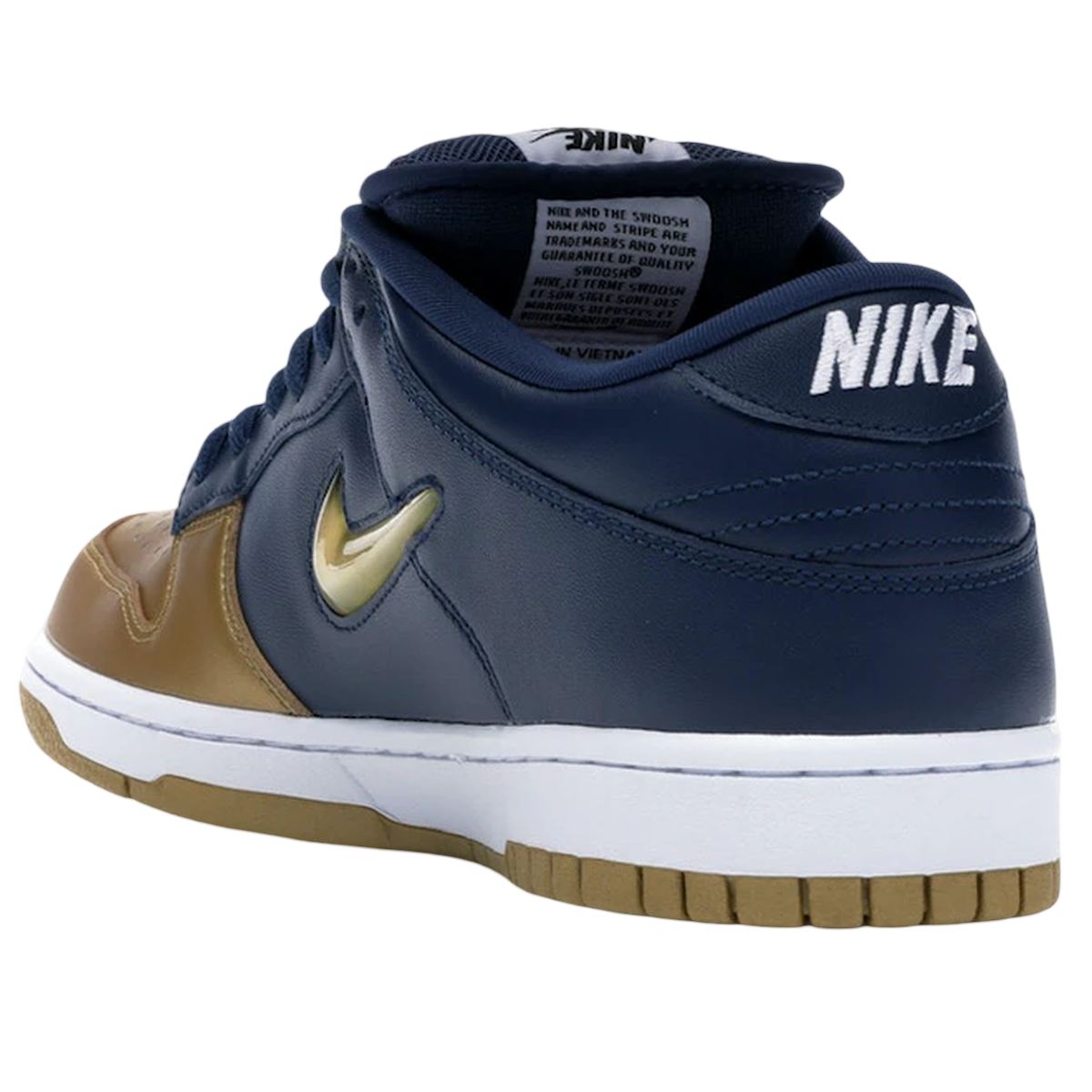Thumbnail af Nike SB Dunk Low Supreme Jewel Swoosh Gold 4