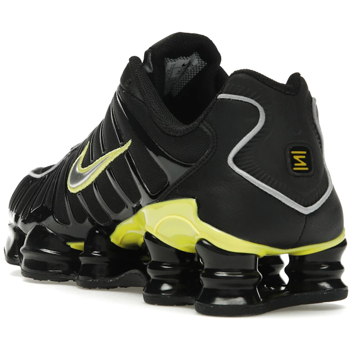 Thumbnail af Nike Shox TL Black Dynamic Yellow Metallic Silver 4