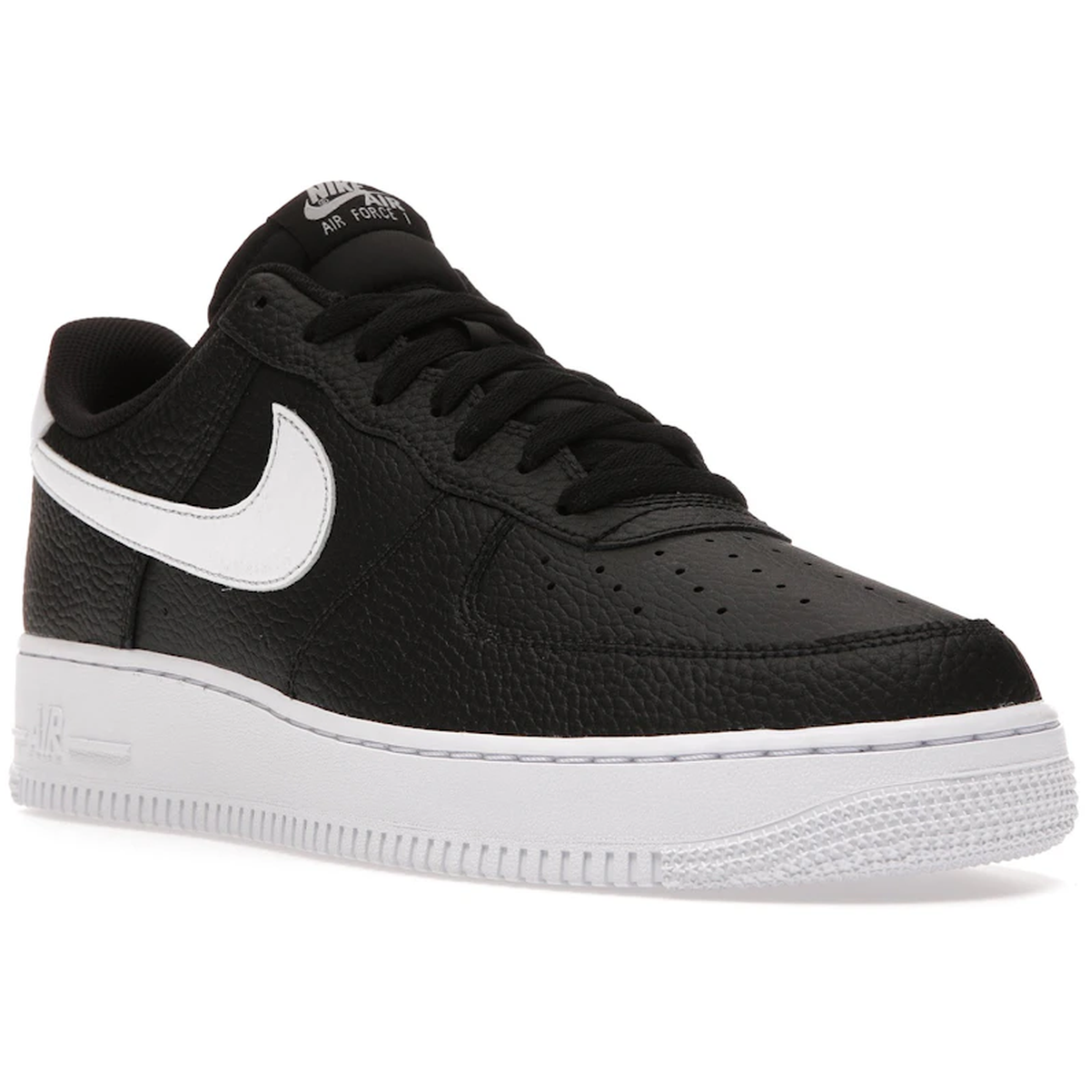 Thumbnail af Nike Air Force 1 Low 07 Black White Pebbled Leather 2