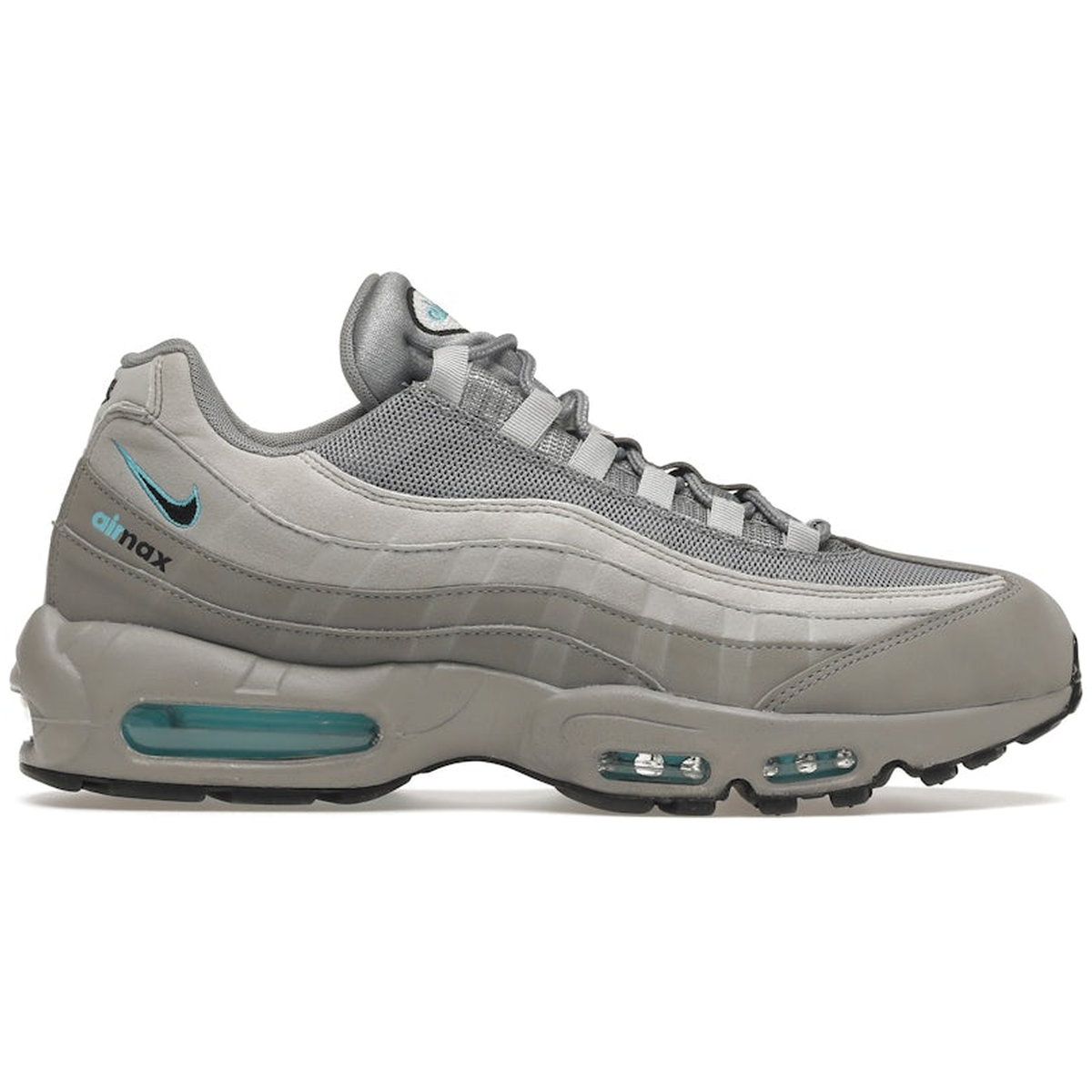 Nike Air Max 95 Retro Logo Grey Aqua