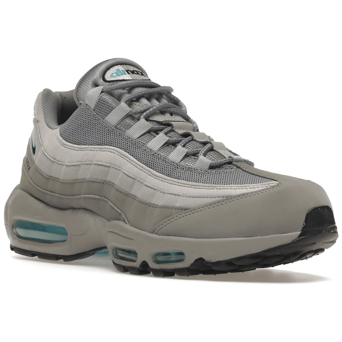 Thumbnail af Nike Air Max 95 Retro Logo Grey Aqua 2