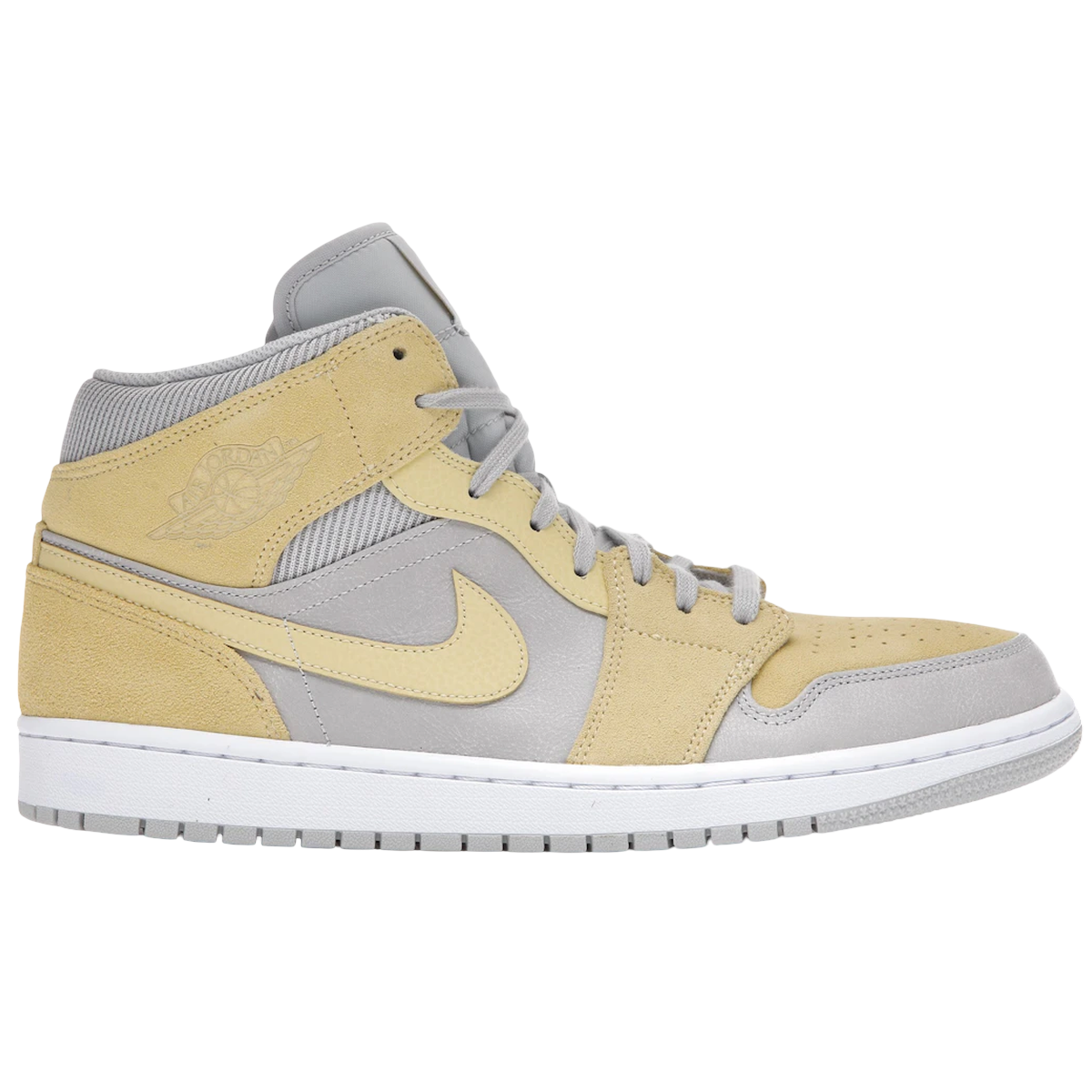 Air Jordan 1 Mid Mixed Textures Yellow