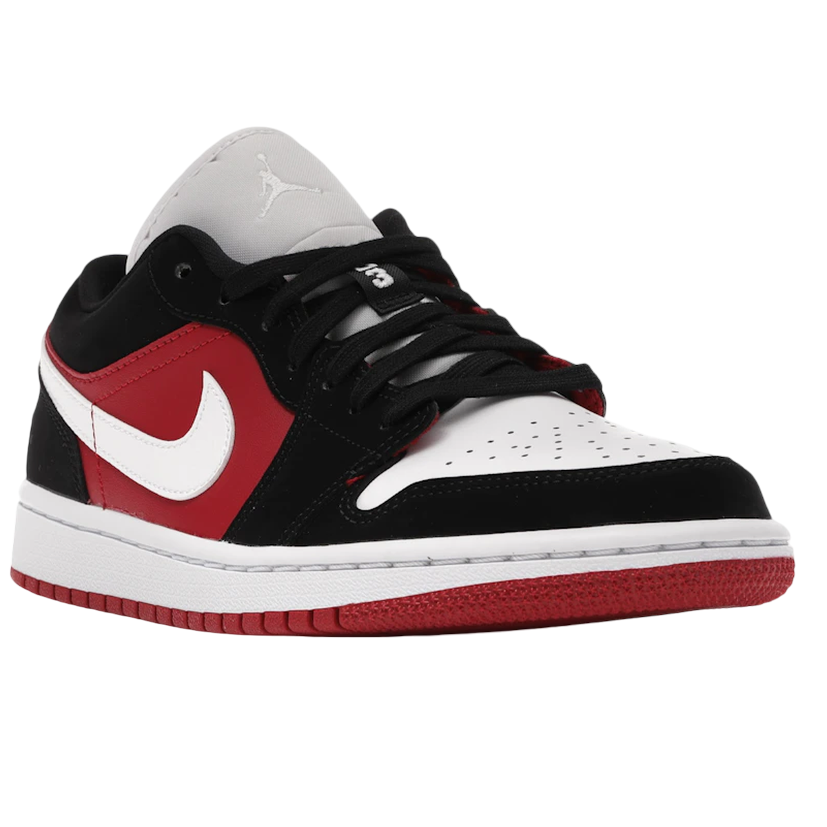 Thumbnail af Air Jordan 1 Low Black White Gym Red  2