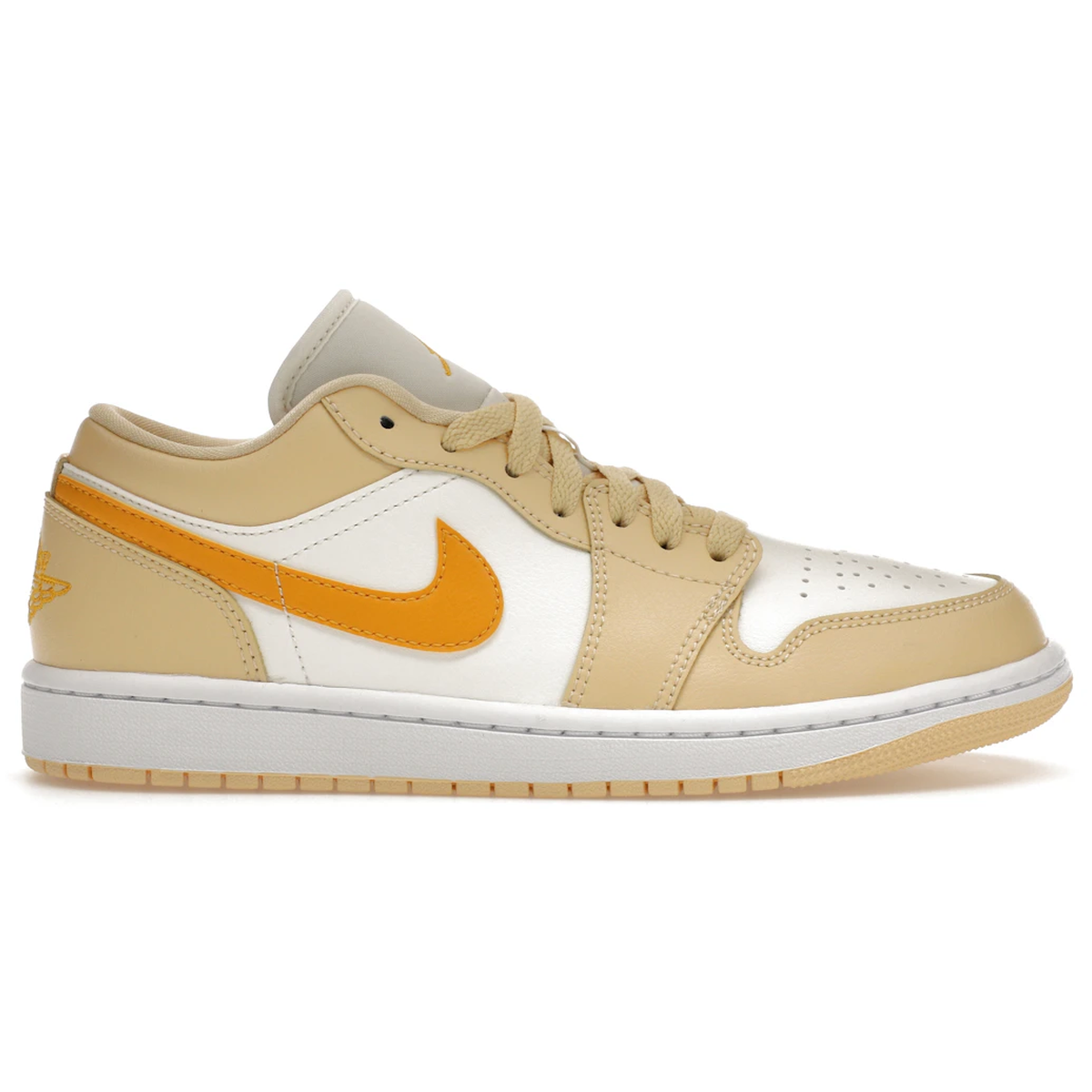 Air Jordan 1 Low Sail Yellow Ochre 