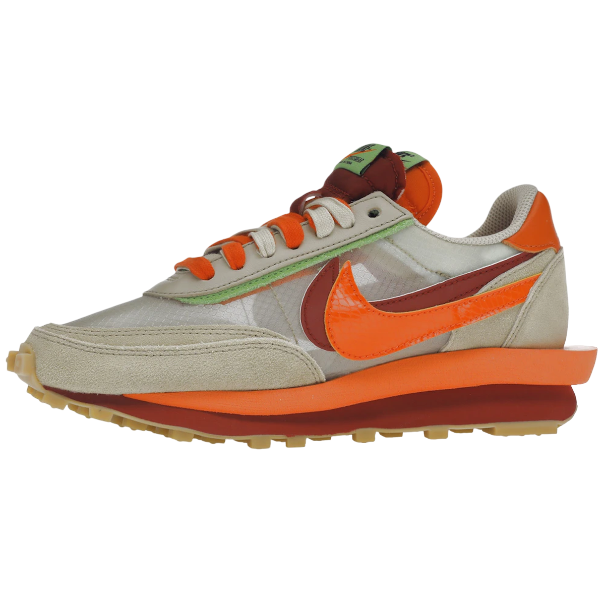 Thumbnail af Nike LD Waffle sacai CLOT Kiss of Death Net Orange Blaze 3