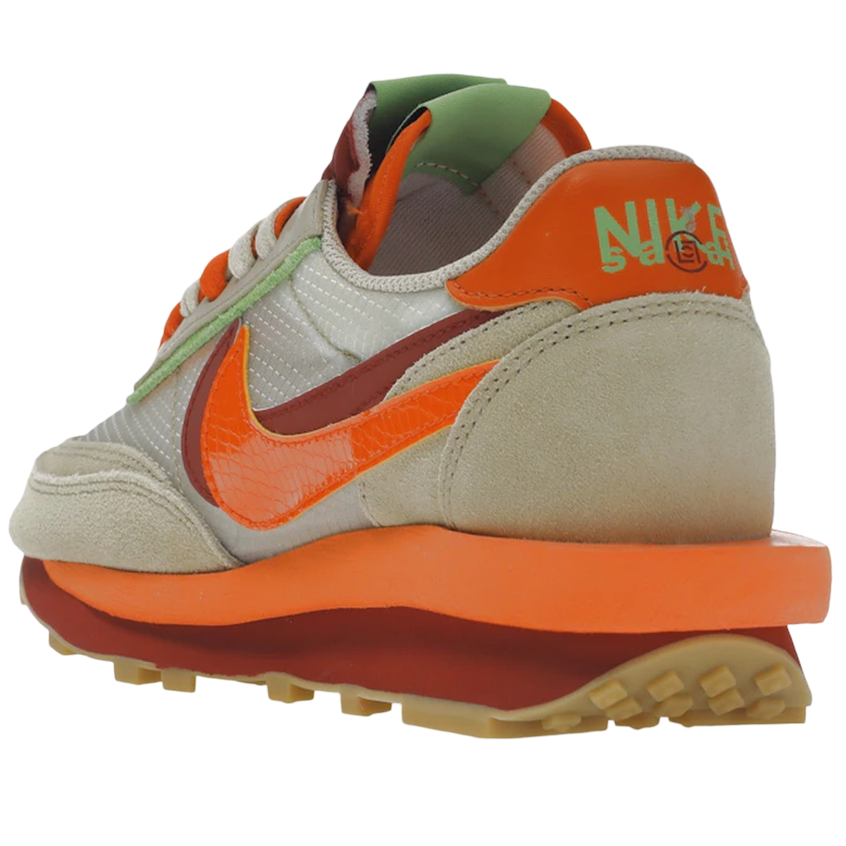 Thumbnail af Nike LD Waffle sacai CLOT Kiss of Death Net Orange Blaze 4