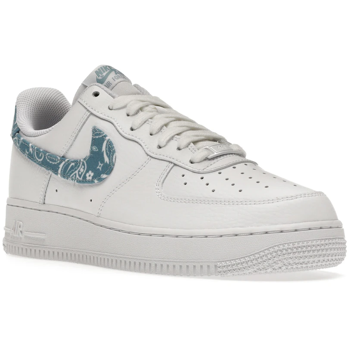 Thumbnail af Nike Air Force 1 White Worn Blue Paisley 2