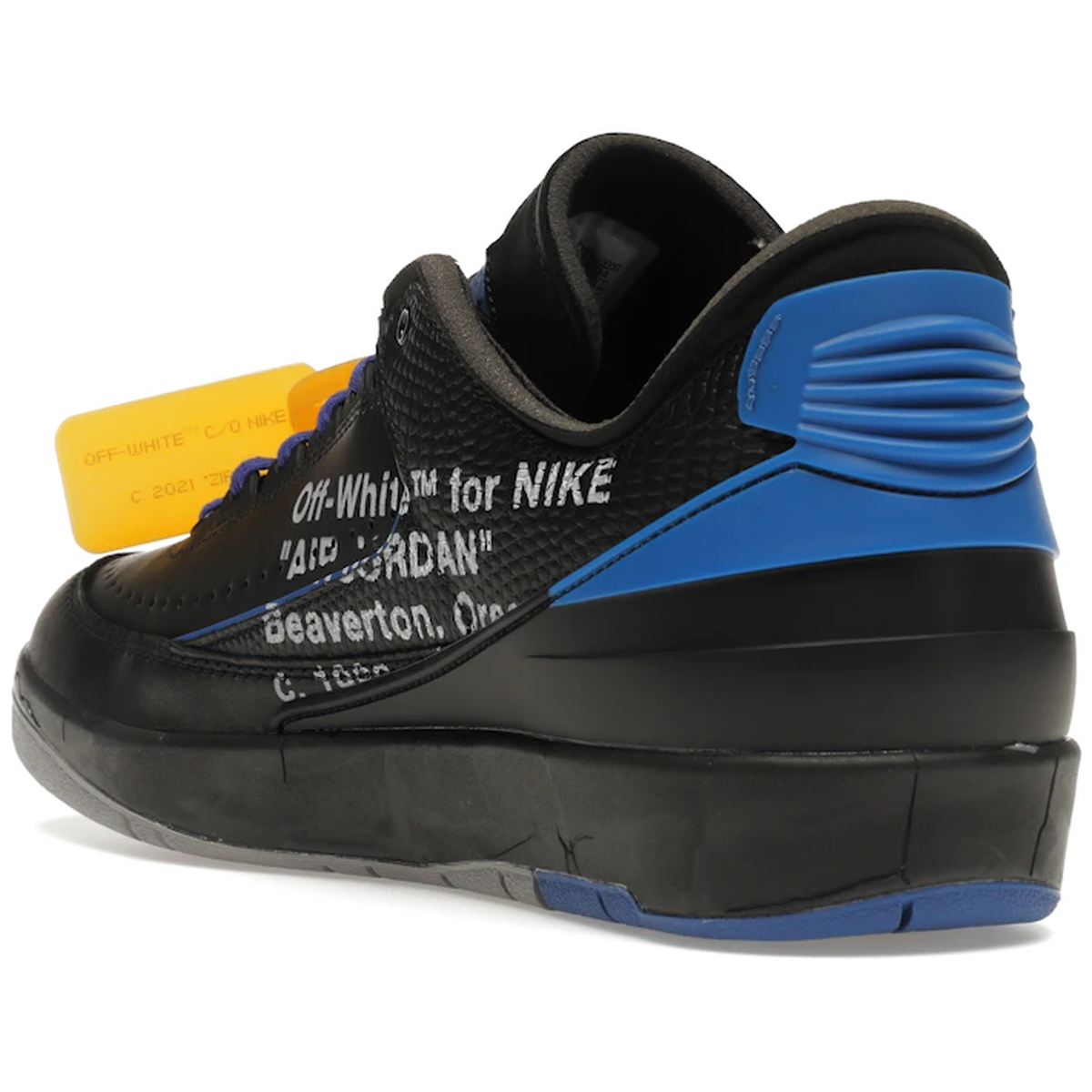 Thumbnail af Jordan 2 Retro Low SP Off-White Black Blue 4