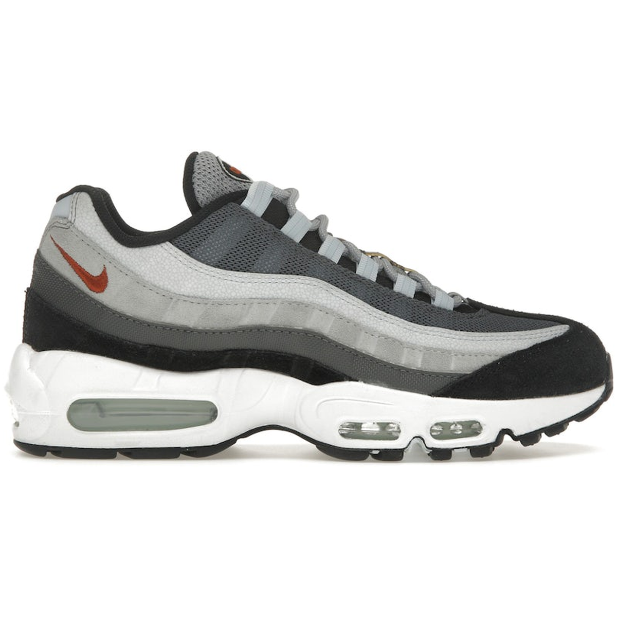 Nike Air Max 95 Wolf Grey Rugged Orange