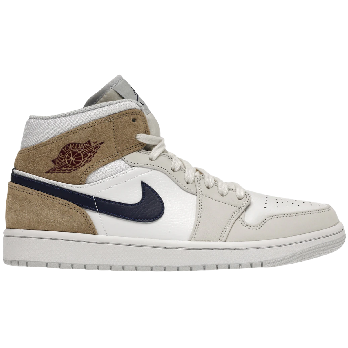 Air Jordan 1 Mid Tan Suede