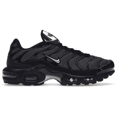 Nike Air Max Plus Black Suede Silver