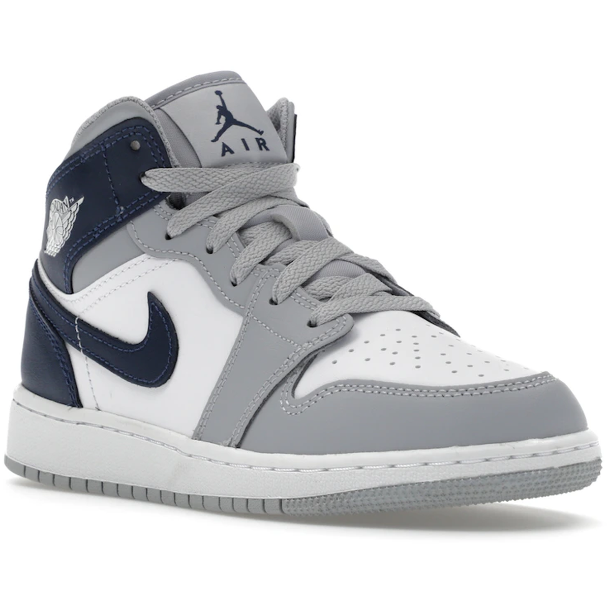 Thumbnail af Air Jordan 1 Mid Wolf Grey Midnight Navy  2