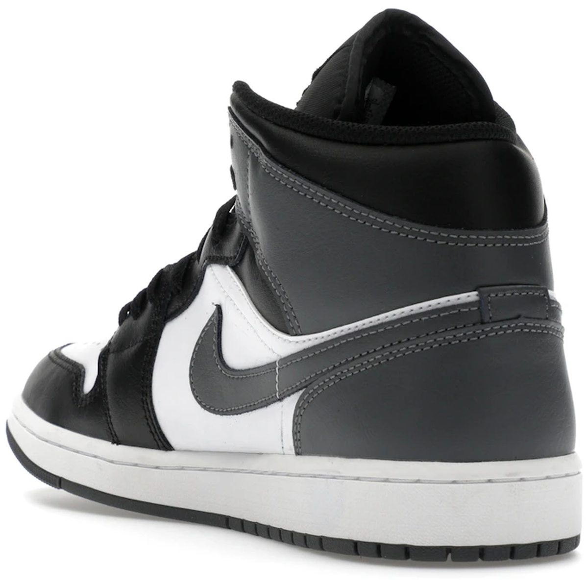 Thumbnail af Air Jordan 1 Mid Black White Iron Grey 4