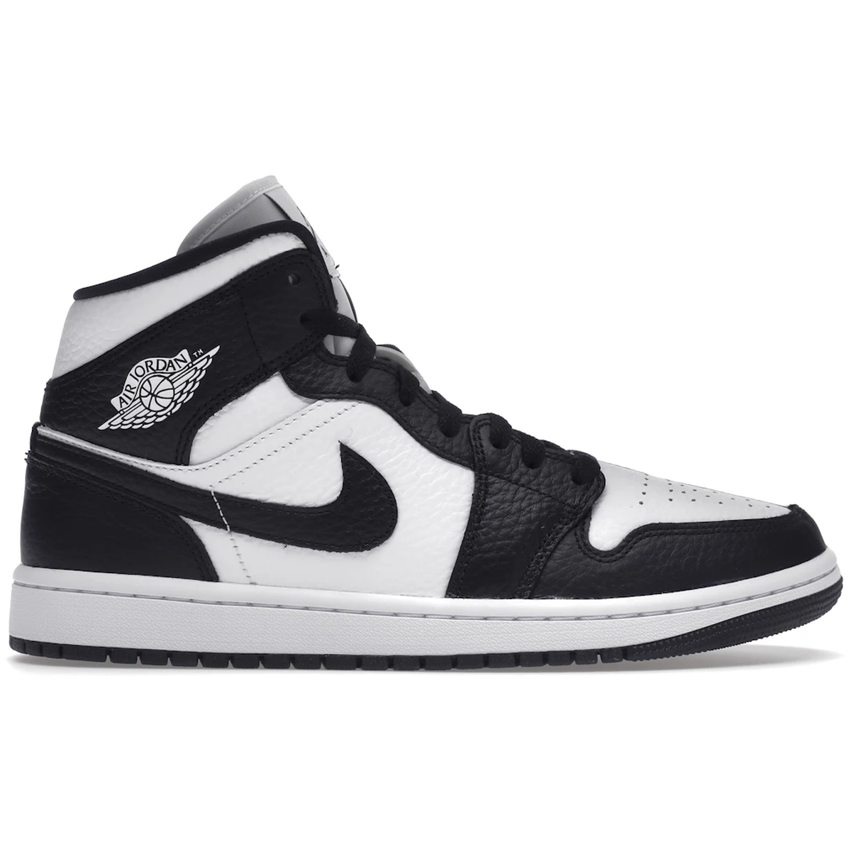 Air Jordan 1 Mid Split Black White