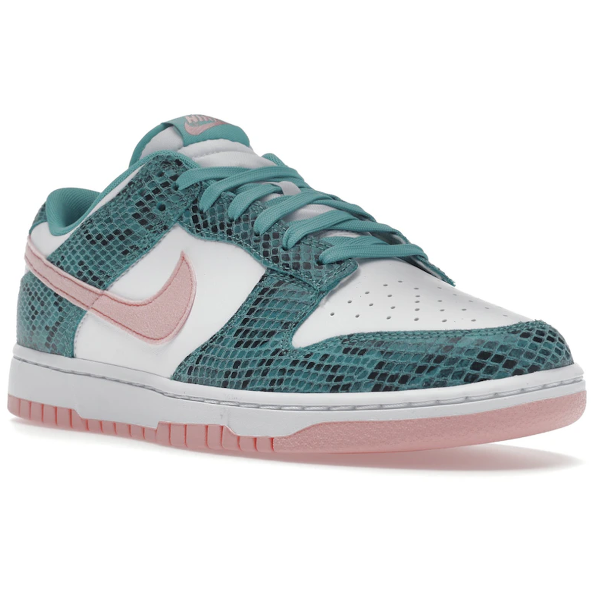 Thumbnail af Nike Dunk Low Snakeskin Washed Teal Bleached Coral 2