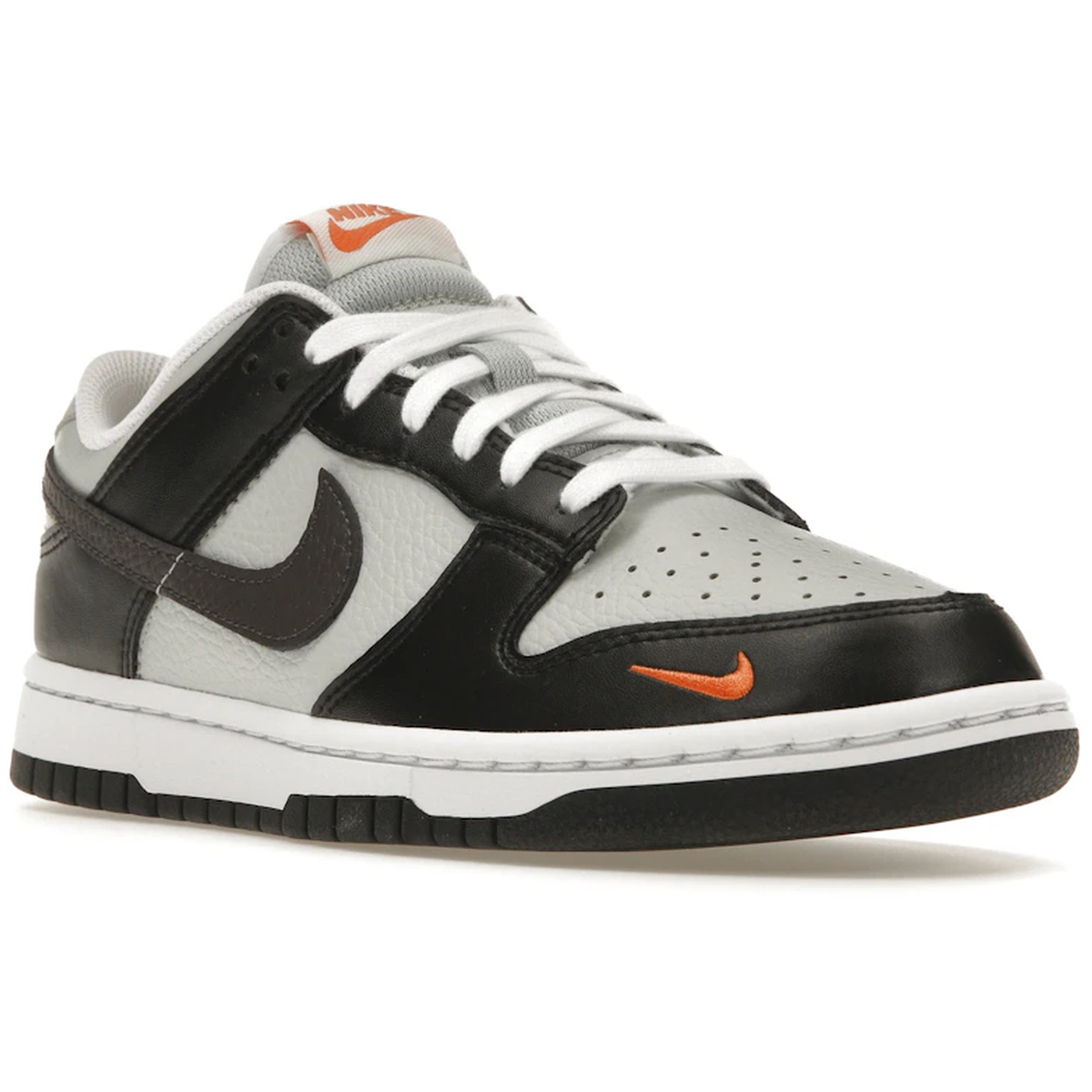 Thumbnail af Nike Dunk Low Black Total Orange Mini Swoosh 2
