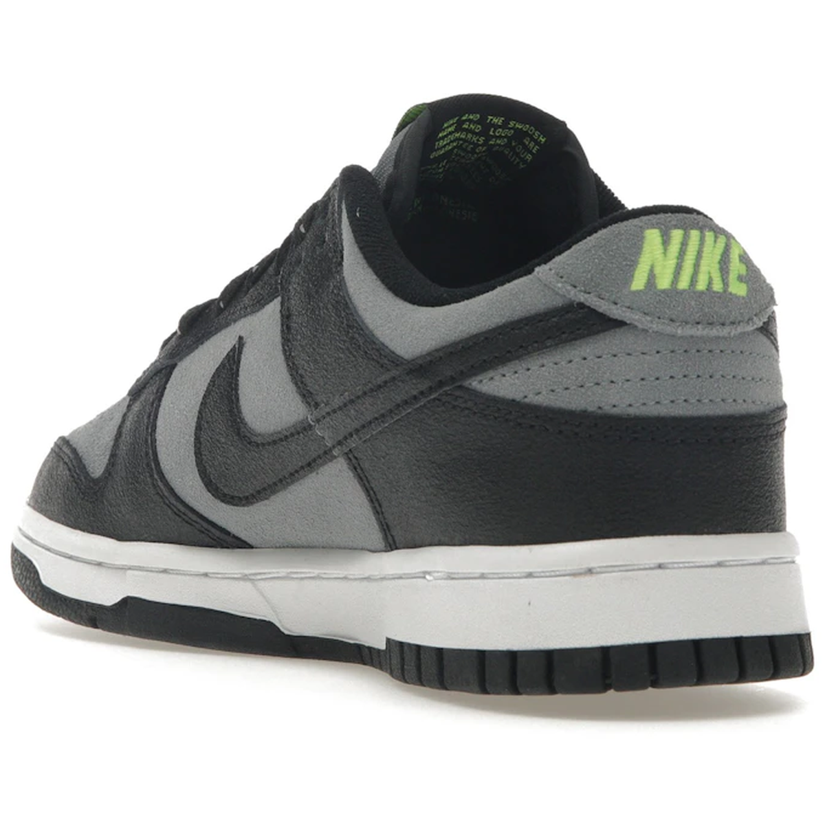Thumbnail af Nike Dunk Low Black Cool Grey Volt Mini Swoosh 4
