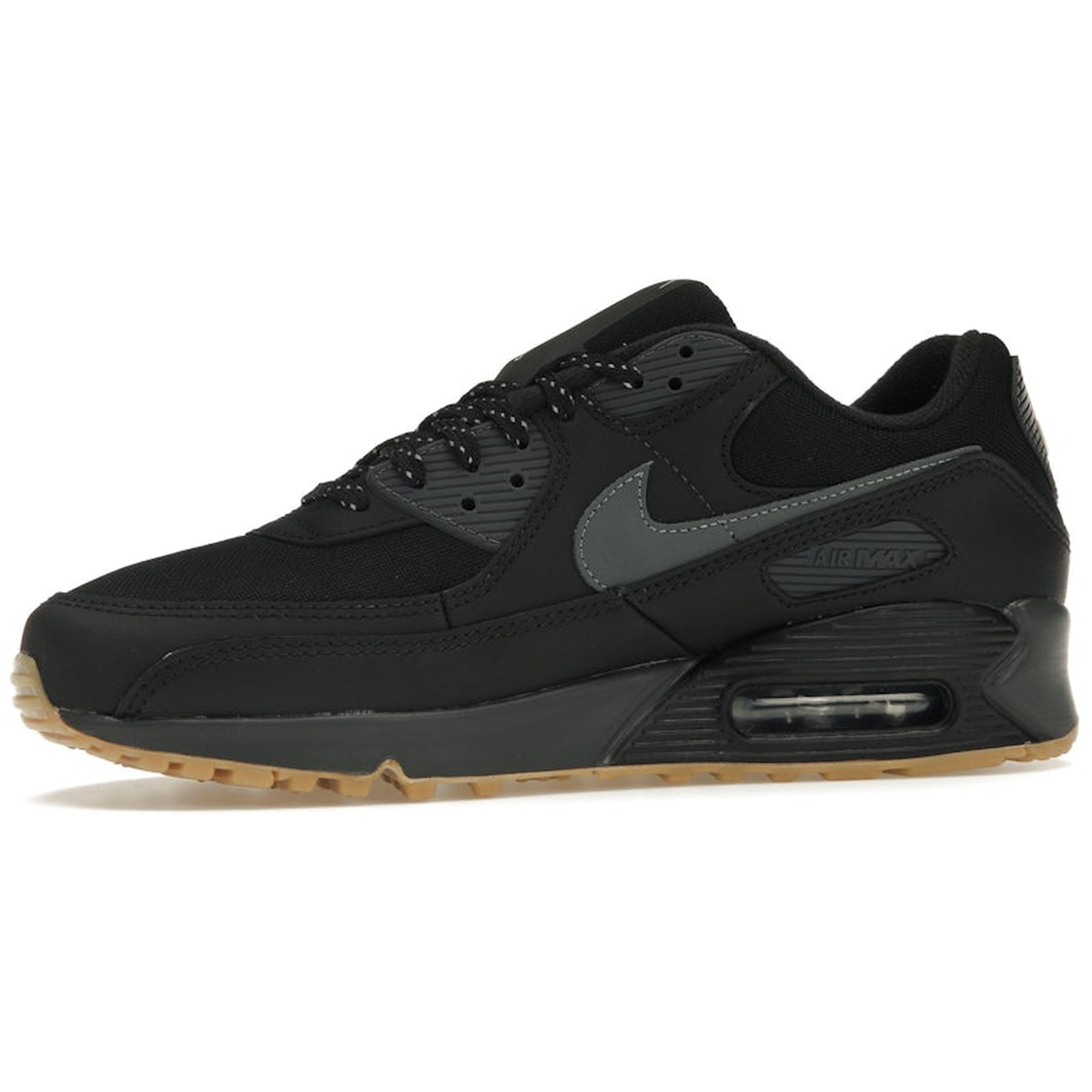Thumbnail af Nike Air Max 90 Black Smoke Grey Gum Reflective 3
