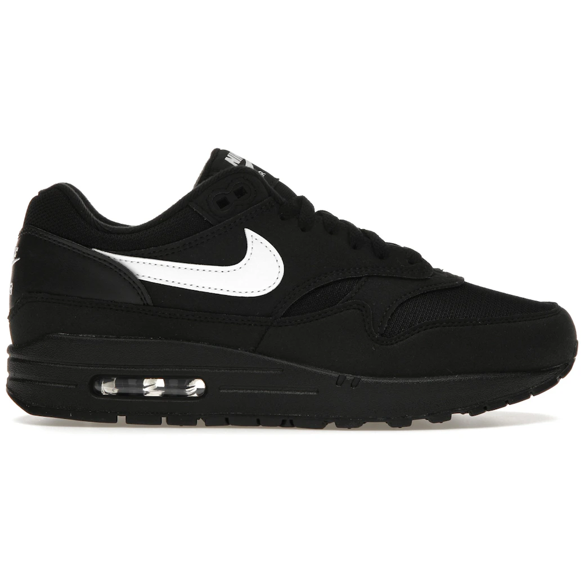 Nike Air Max 1 Black White Swoosh