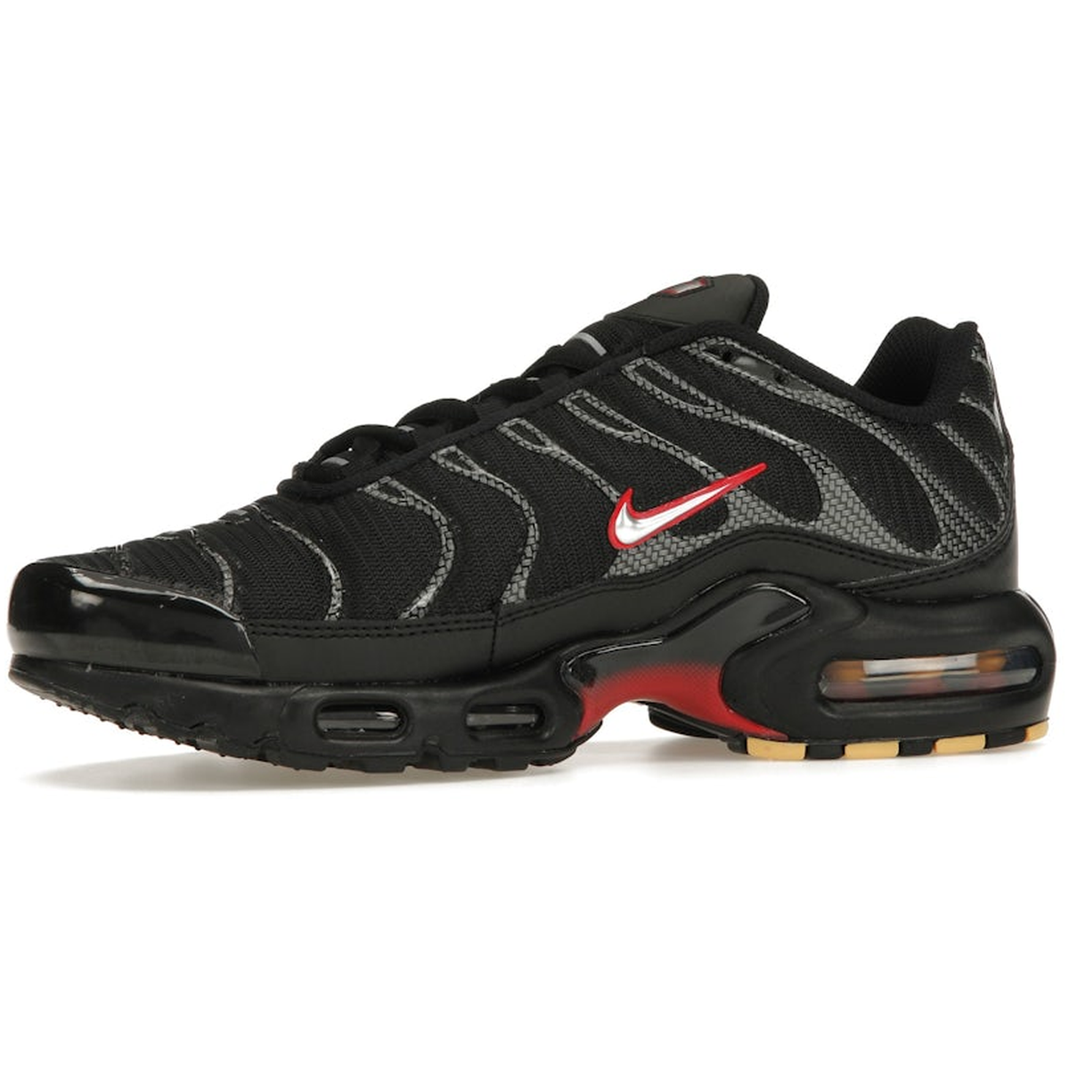 Thumbnail af Nike Air Max Plus Black Red Metallic Silver 3