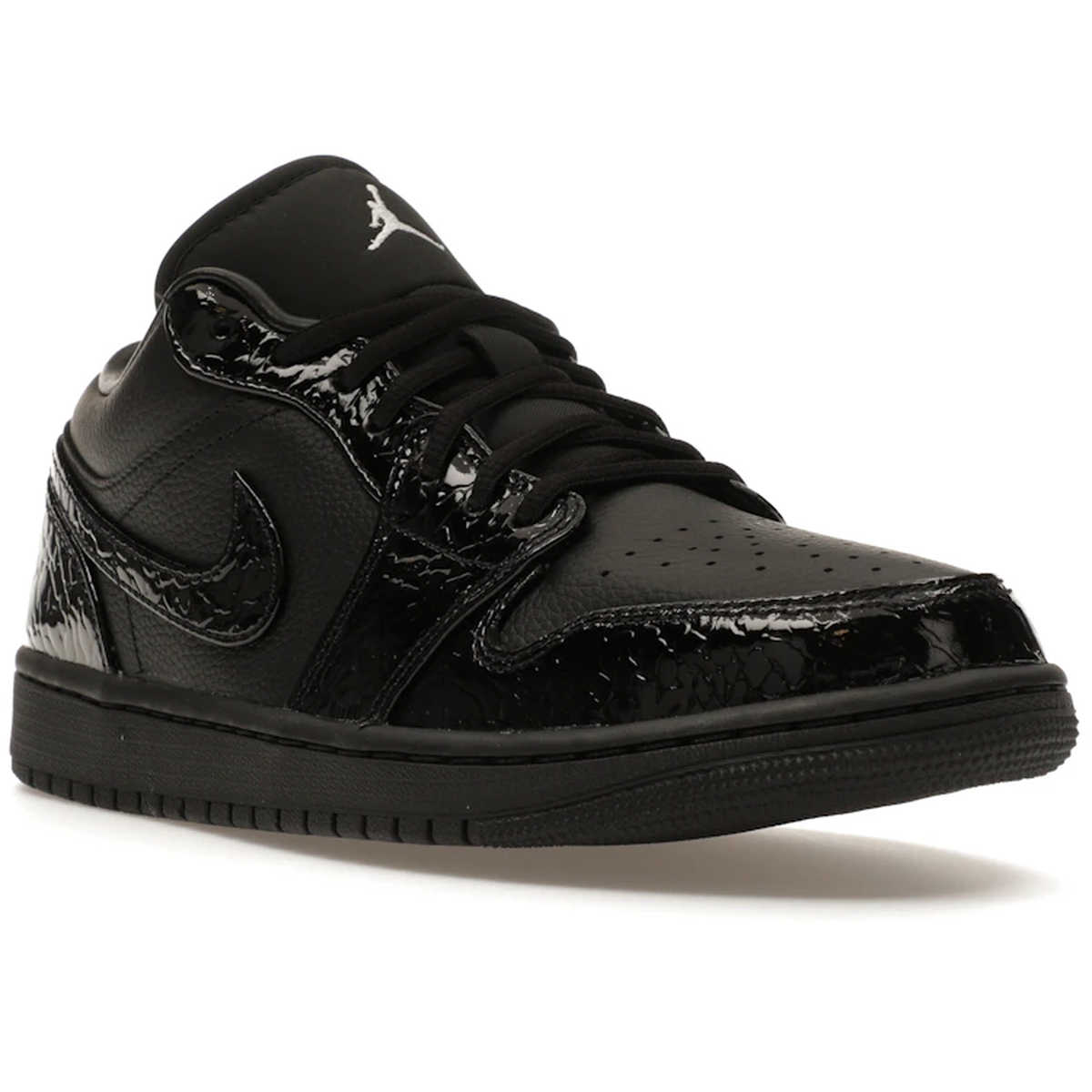 Thumbnail af Air Jordan 1 Low SE Patent Elephant Black 2