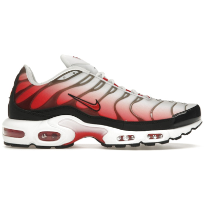 Nike Air Max Plus White Black University Red