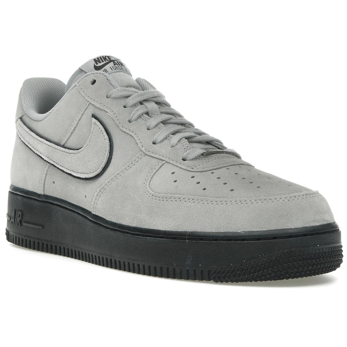 Thumbnail af Nike Air Force 1 Low 07 LV8 Light Smoke Grey Suede Black 2
