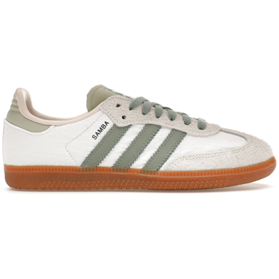 Adidas Samba OG Silver Green Putty Mauve