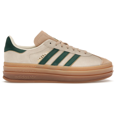 Adidas Gazelle Bold Magic Beige Collegiate Green