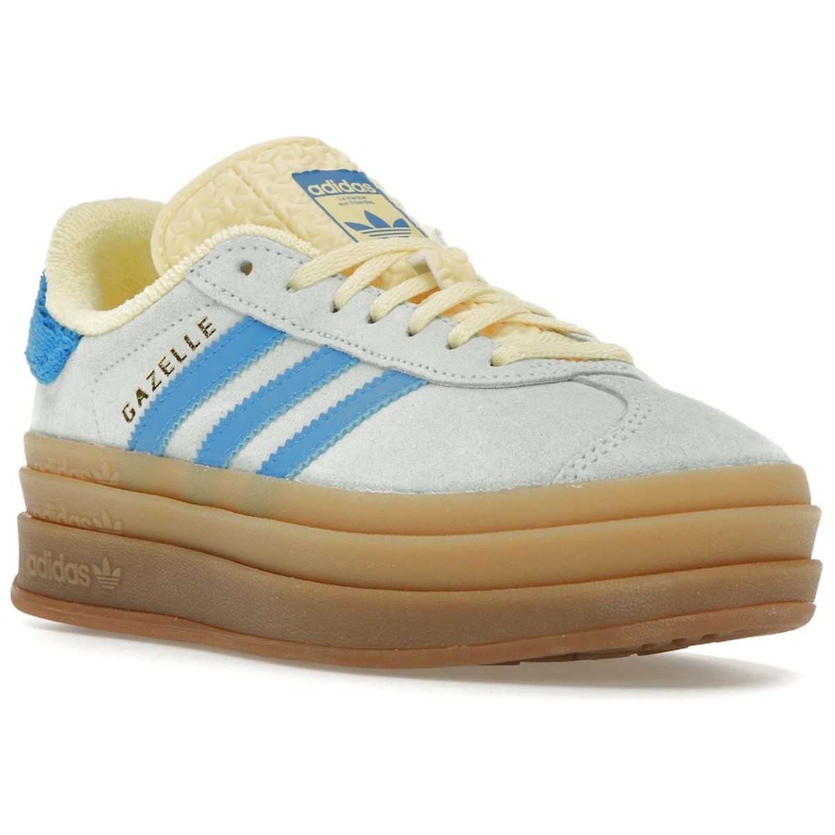 Thumbnail af Adidas Gazelle Bold Almost Blue Yellow 2