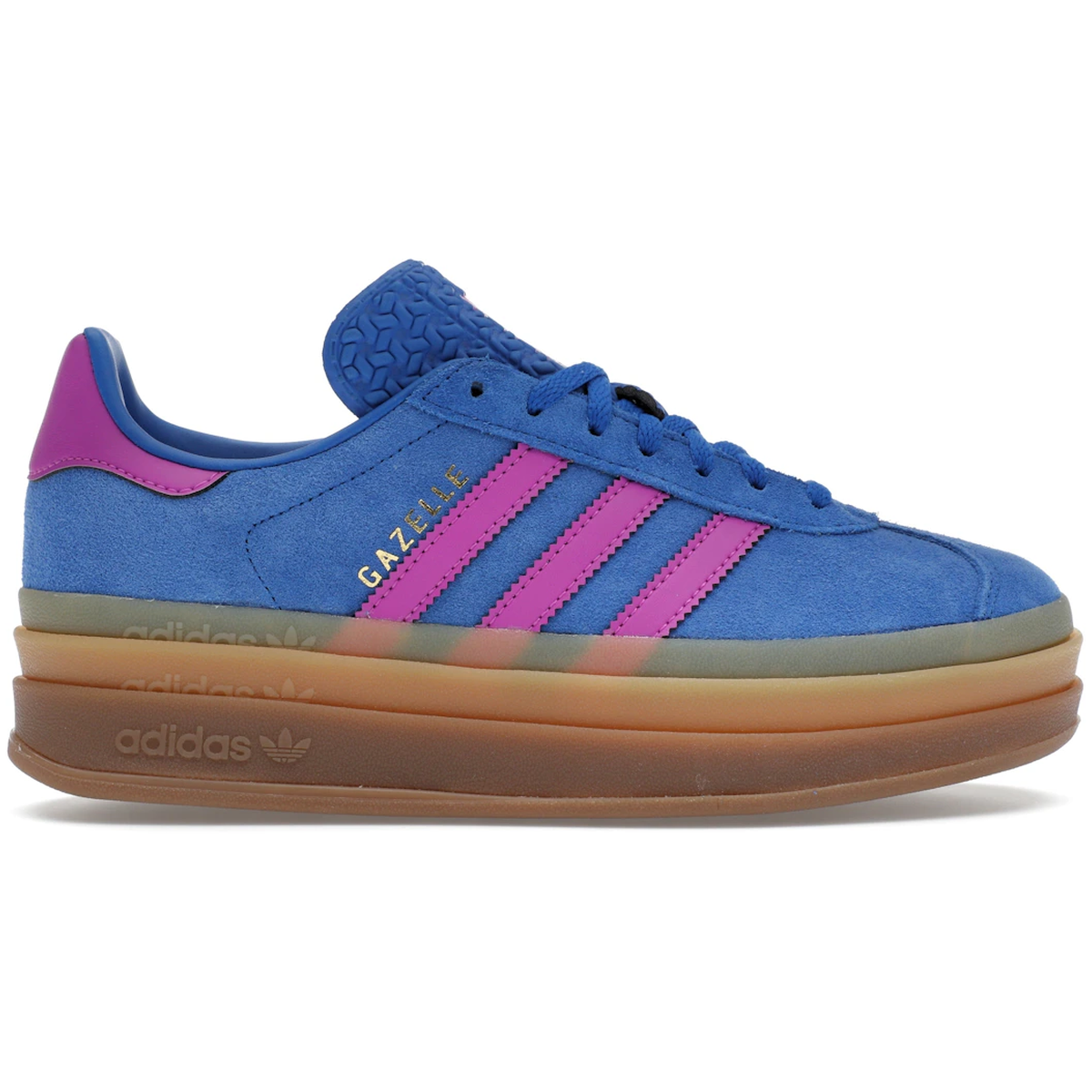 Adidas Gazelle Bold Bold Blue Lucid Pink