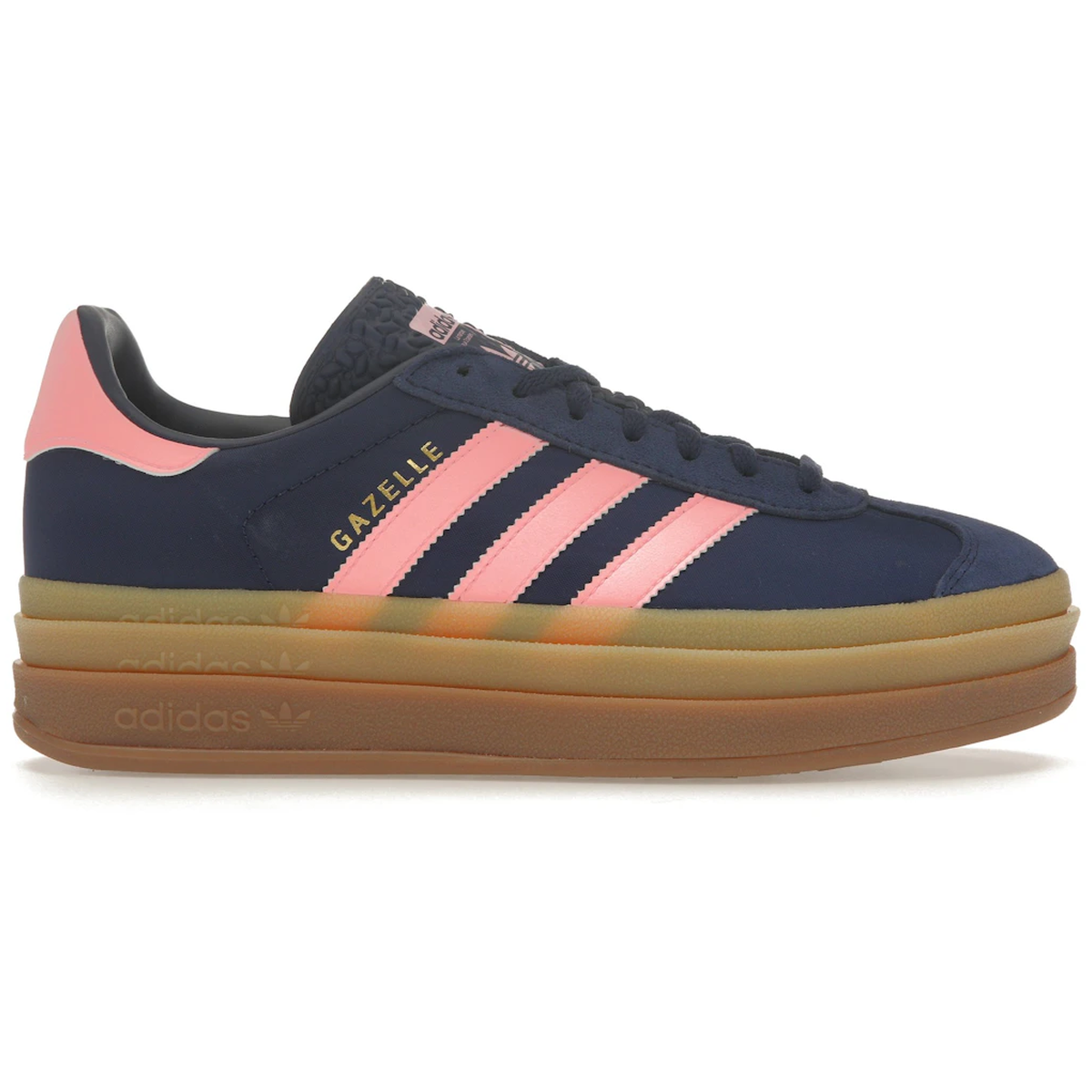 Adidas Gazelle Bold Dark Blue Pink Spark
