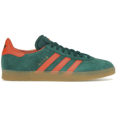 Adidas Gazelle Collegiate Green Preloved Red
