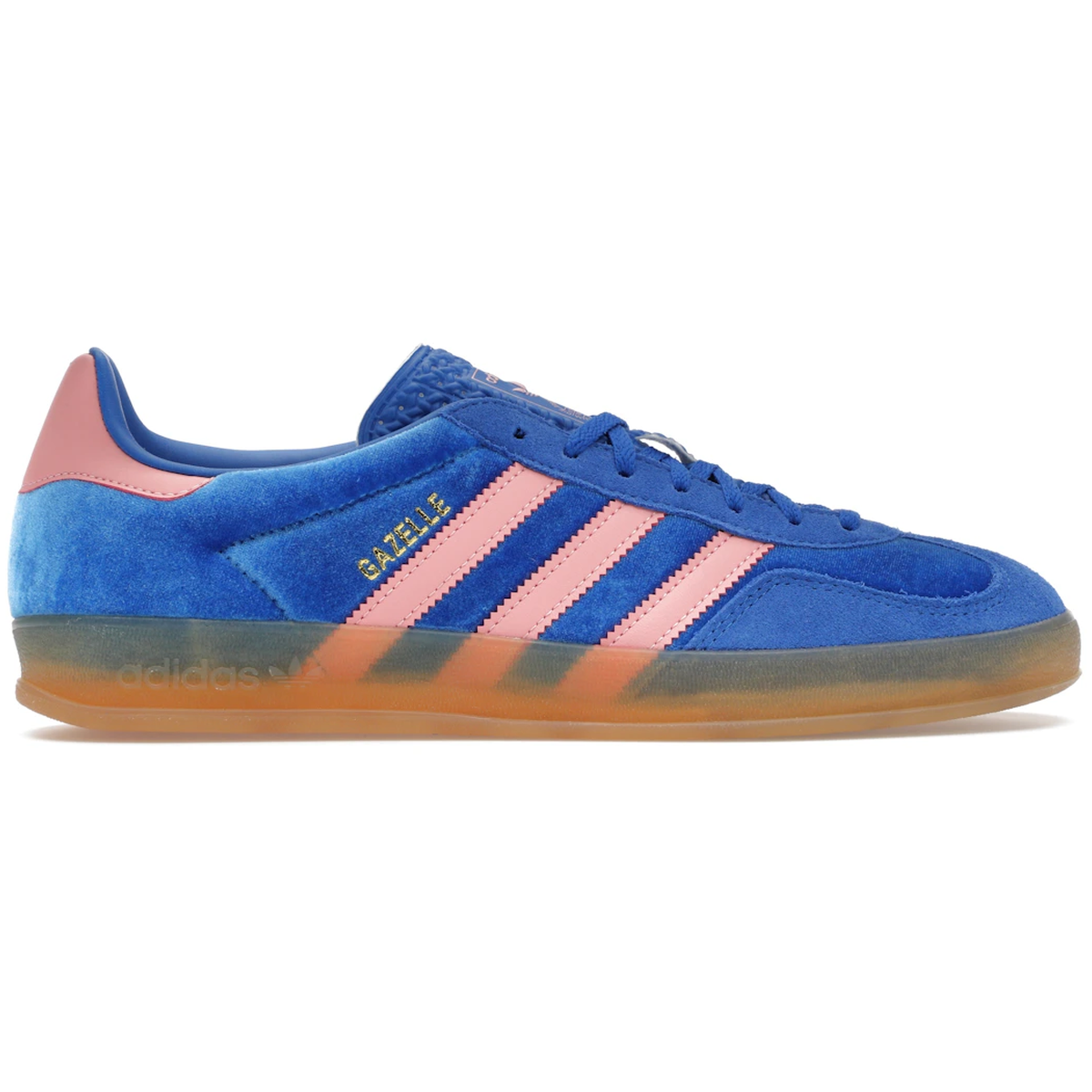 Adidas Gazelle Indoor Blue Semi Pink Spark