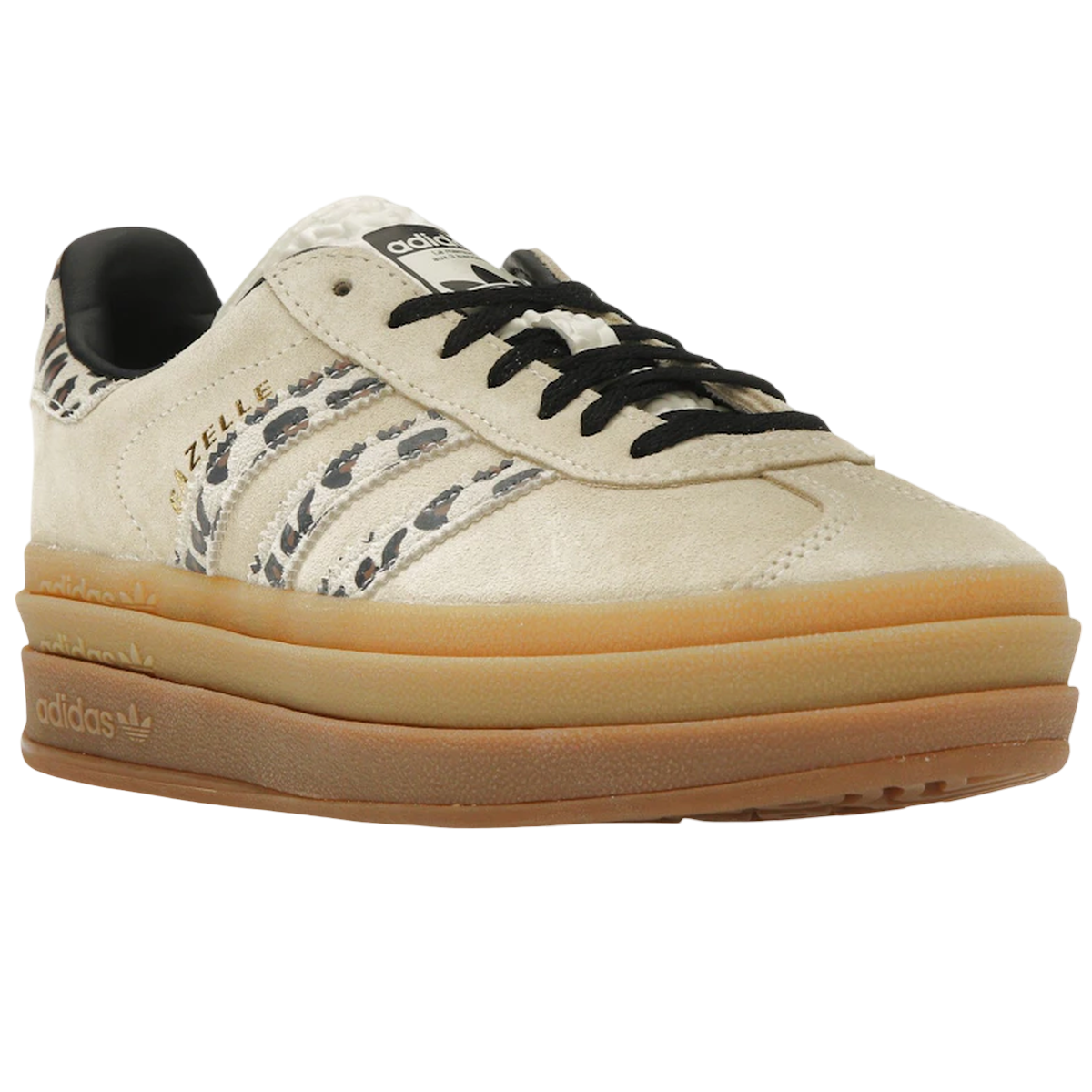 Thumbnail af adidas Gazelle Bold Cream Black Leopard  2