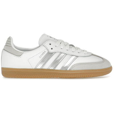 Adidas Samba OG White Silver Metallic Grey
