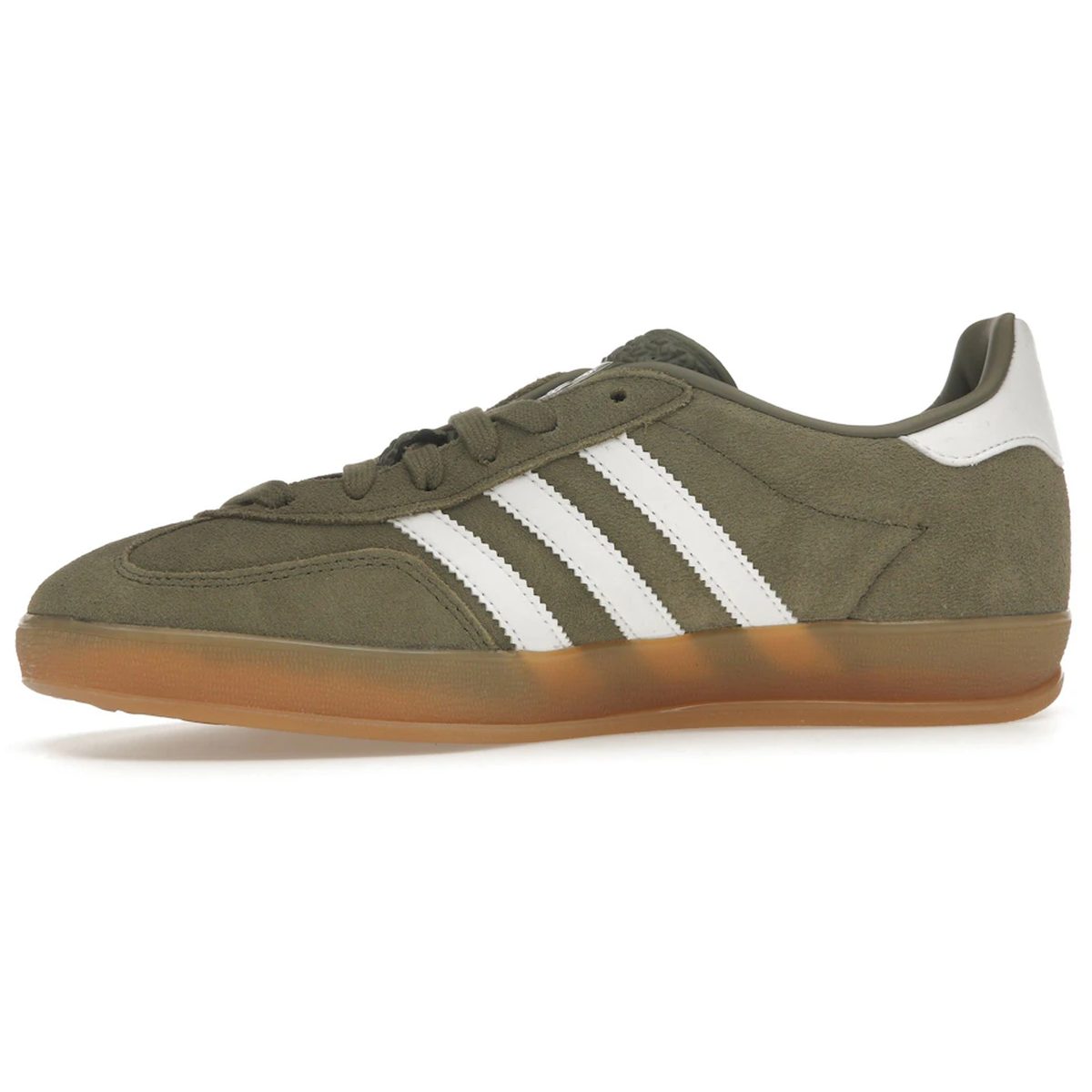Thumbnail af adidas Gazelle Indoor Olive Strata Cloud White Gum 3