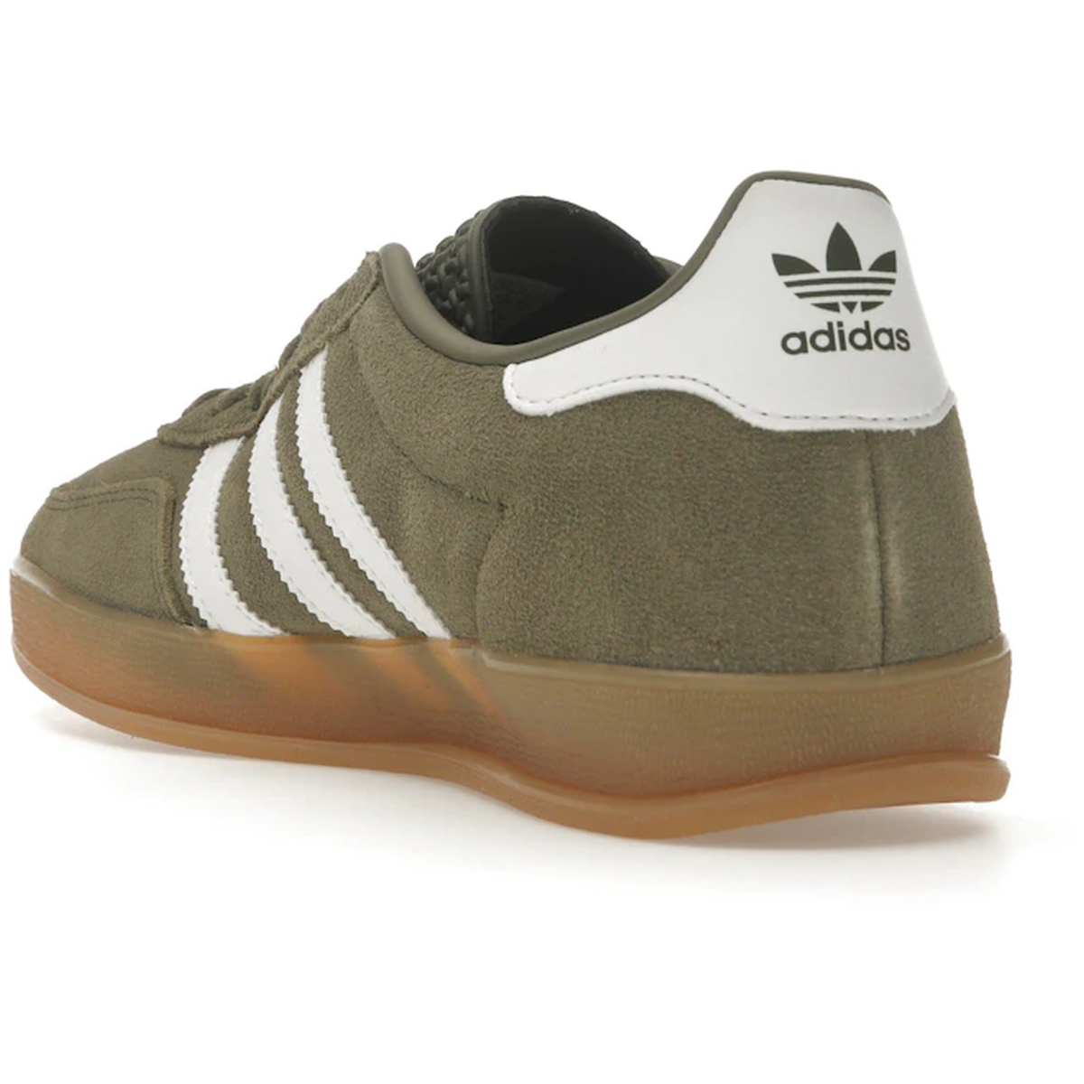 Thumbnail af adidas Gazelle Indoor Olive Strata Cloud White Gum 4