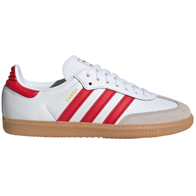 Adidas Samba OG Cloud White Better Scarlet Gum