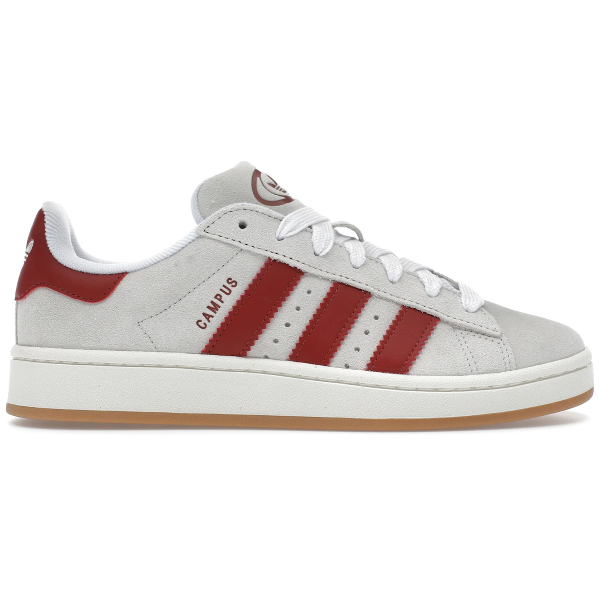 Adidas Campus 00s Crystal White Preloved Ruby