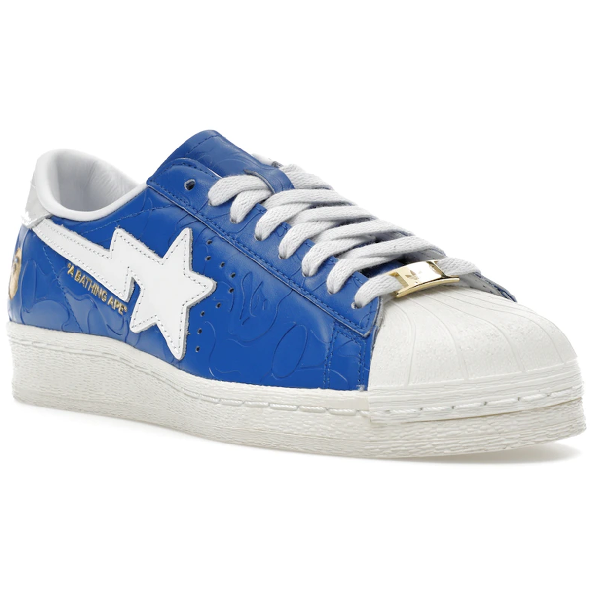 Thumbnail af Adidas Superstar Vintage Bape Blue White 2