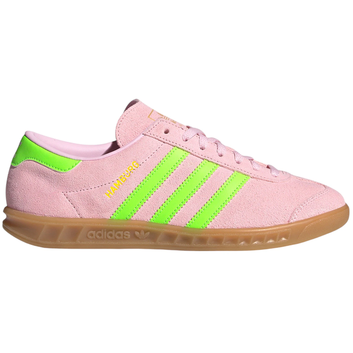 Adidas Hamburg Clear Pink Solar Green Gold Metallic