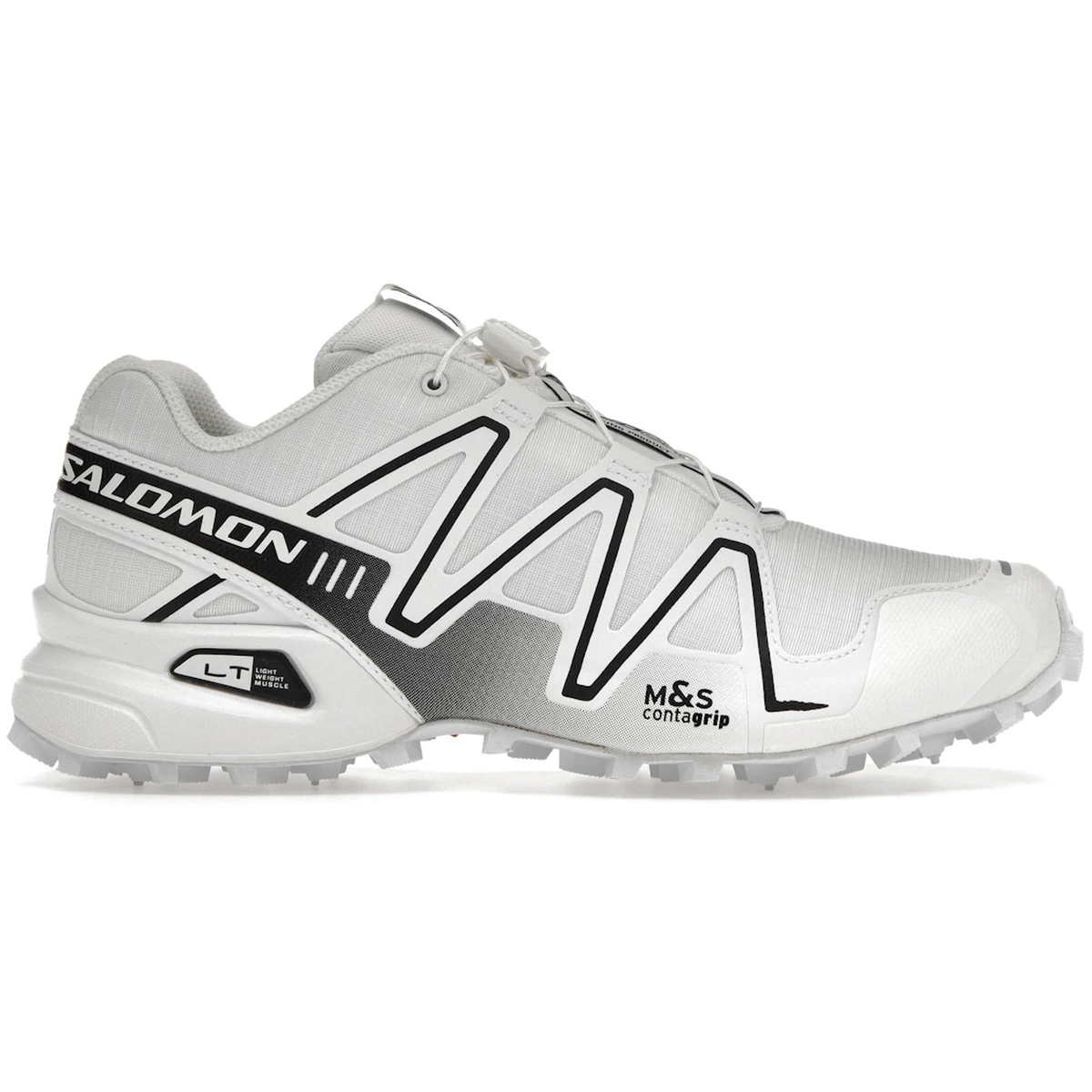 Salomon Speedcross 3 White Alloy Black