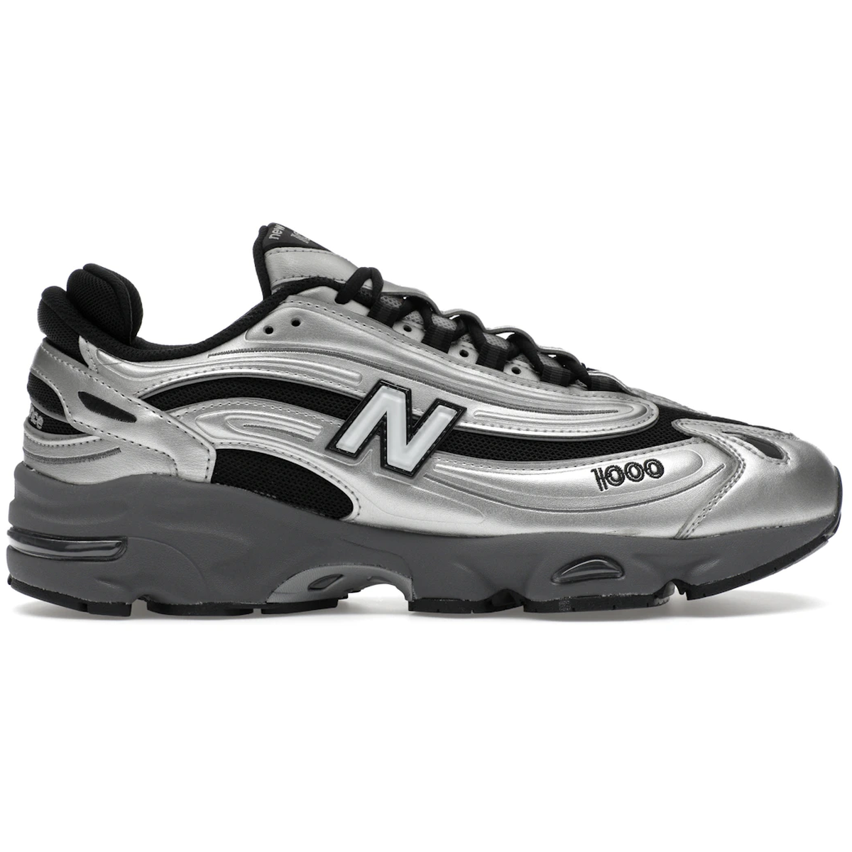 New Balance 1000 Black Silver Metallic