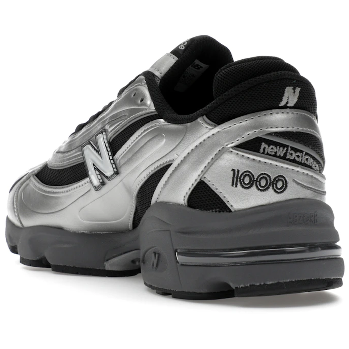 Thumbnail af New Balance 1000 Black Silver Metallic 4
