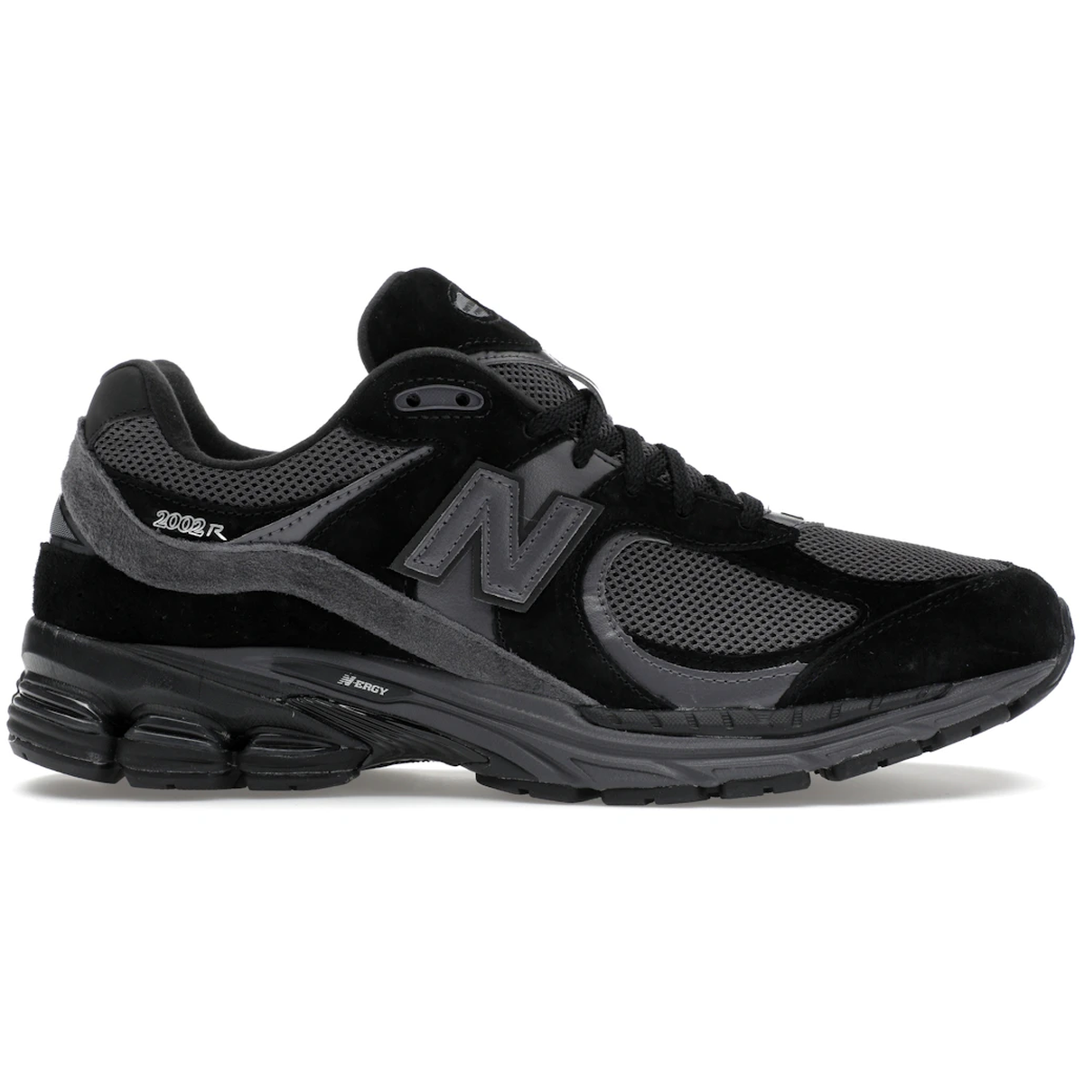 New Balance 2002R Black Dark Grey
