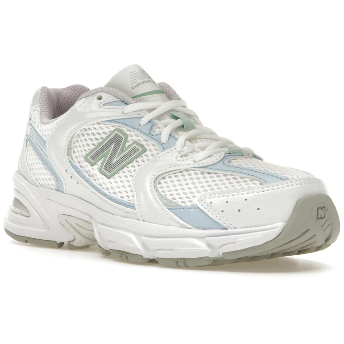 Thumbnail af New Balance 530 White Light Chrome Blue Clay Ash 2