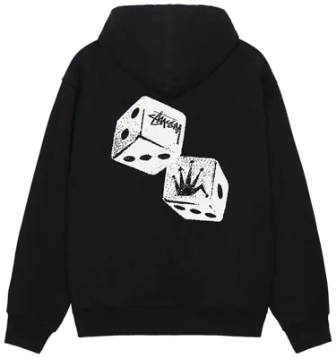 Stussy Shakers Hoodie Black