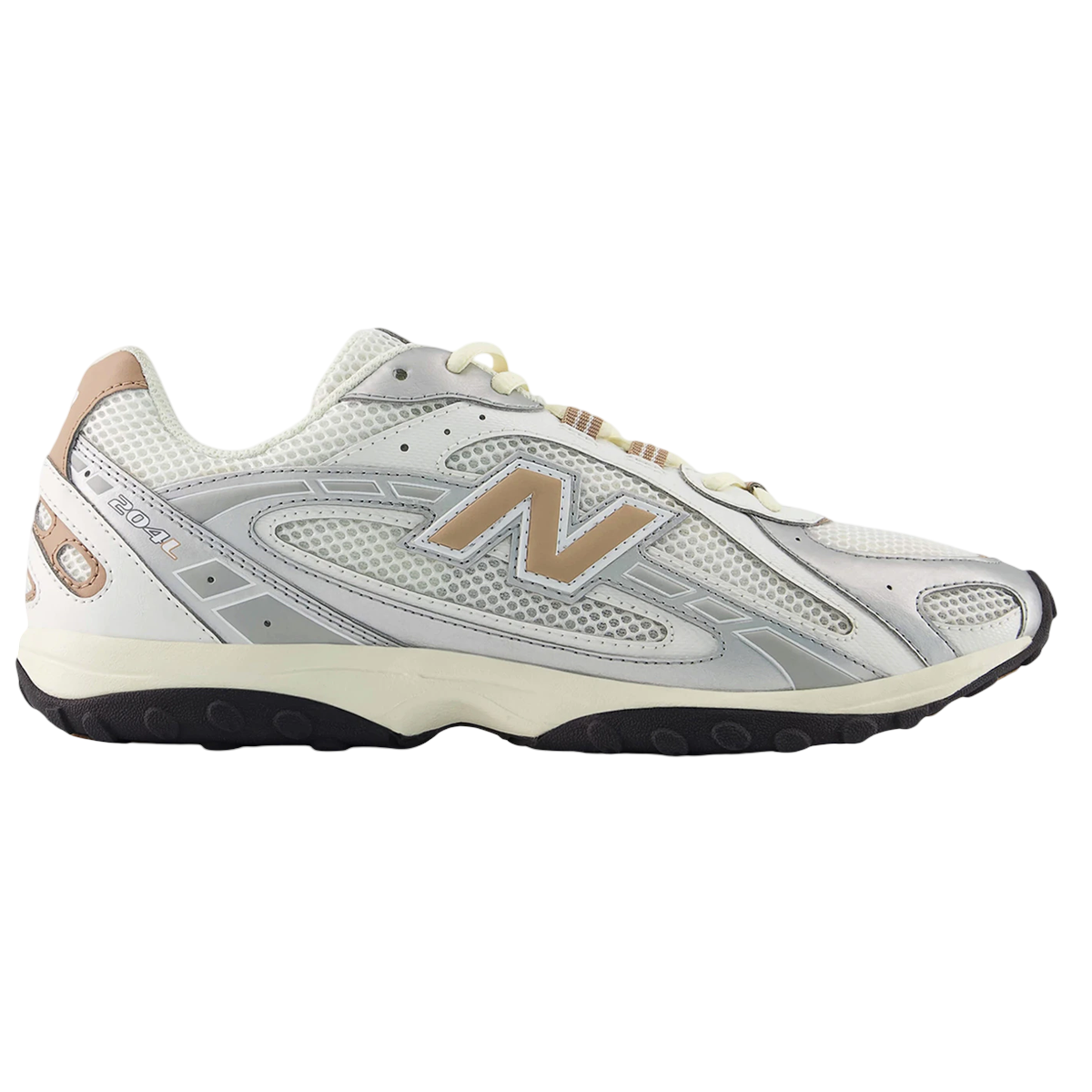 New Balance 204L Silver Metallic Flat Taupe